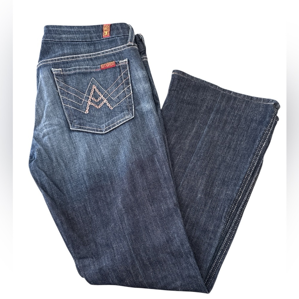 7 For All Mankind Women’s “A” Blue Jeans